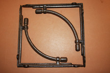 BENT PIPE DESIGN,shelf brackets,shelf braces,corbels,Industrial decor,gift B-74