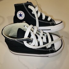 Converse Chuck Taylor All Star High Top Black Toddler Size 7