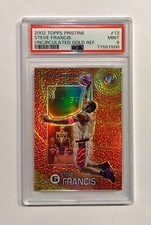 2002-03 Topps Pristine #13 (Gold Ref /50) !! Steve Francis (PSA 9) !!! Pop 6 !!!