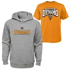 MLS Minnesota United Boys Outerstuff Tee And Hood Set, Team color , Youth Lar...