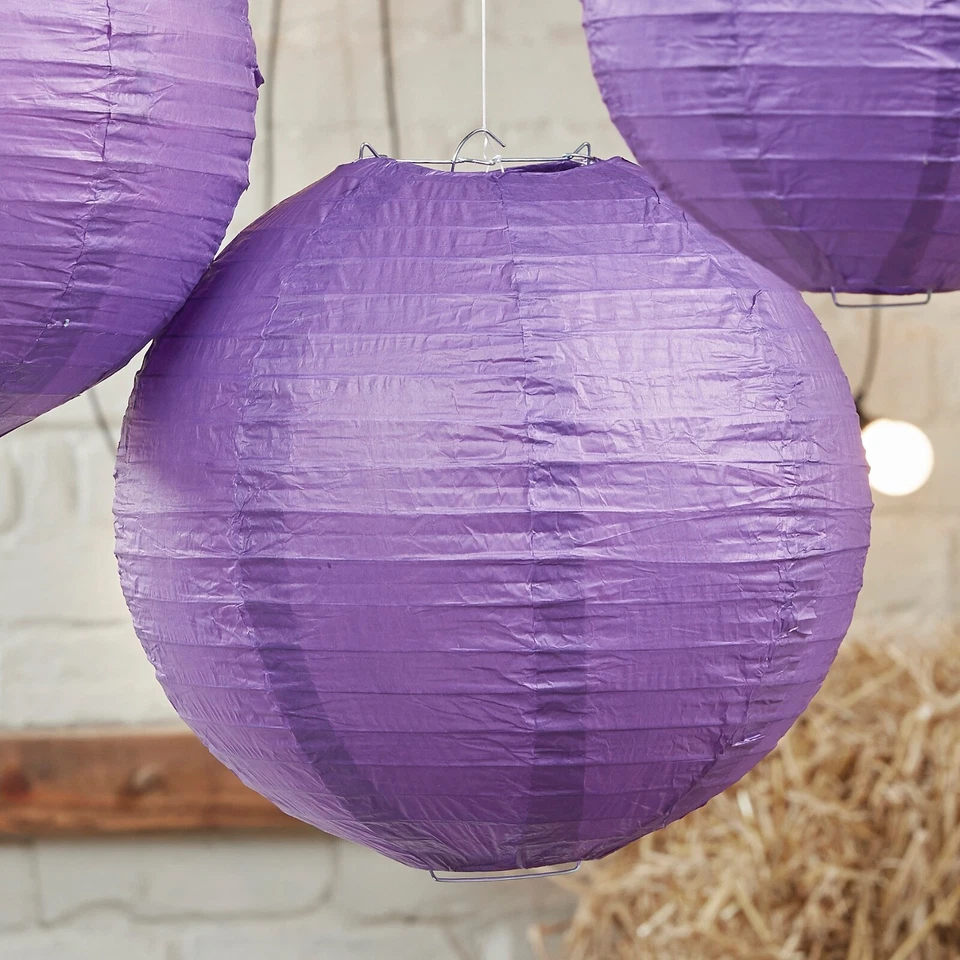 Linternas de Papel 3 Piezas Linternas de Papel Cumpleaños Boda Navidad Año Nuevo Fiesta Foto 2 de 4