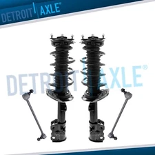 Front Struts w/ Coil Spring Assembly Sway Bar Ends Kit for 2015 2016 Honda CR-V