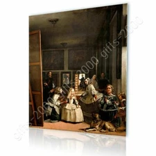 Las Meninas Maids Of Honour by Diego Velazquez | Canvas (Rolled) | Wall art HD