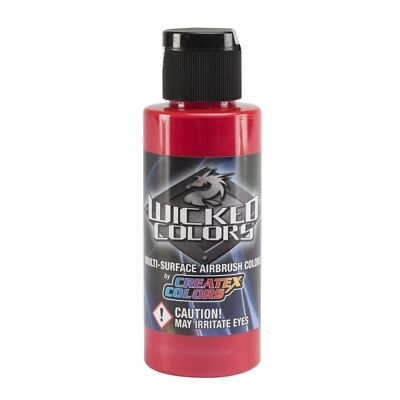 (253,00 /1l) Createx Wicked W303 Pearl Red 60ml  Airbrush Farbe