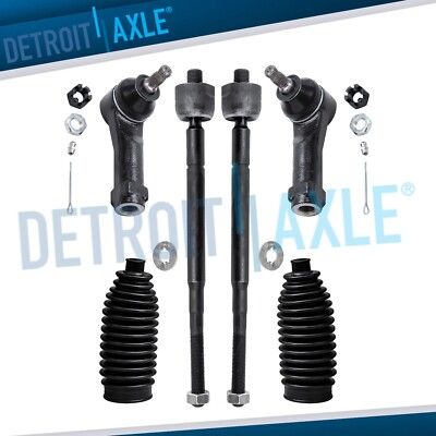 #ad #ad New 6pc Front Inner amp; Outer Tie Rod Ends for 2002 2003 2004 Honda Odyssey $42.44