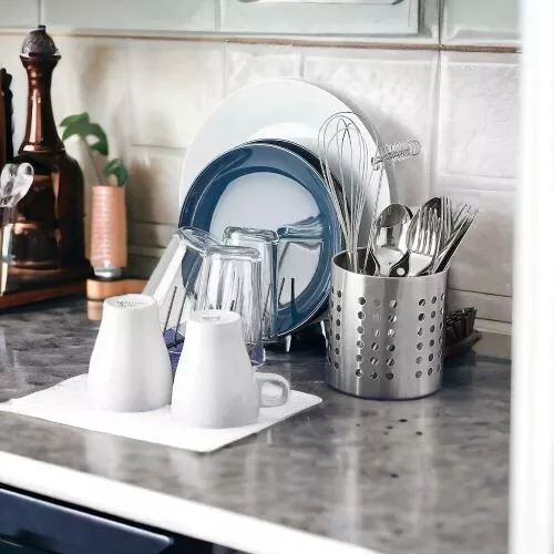 Soporte para utensilios de cocina IKEA ORDNING acero inoxidable 5 3/8 " - Imagen 7 de 8