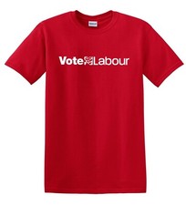 VOTE LABOUR General Election Keir Starmer July 4th UK Political T-shirt