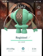Shiny Registeel Special Background 2025 - MlNl P T C - Leggi Descrizione