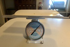 Vintage American Baby scale photo prop, nursery decor