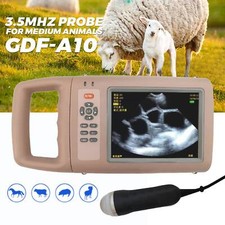 Ultraschall-Scanner Maschine f&uuml;r Hund Katze Pferd Digital Veterin&auml;r 3.5MHz-Sonde