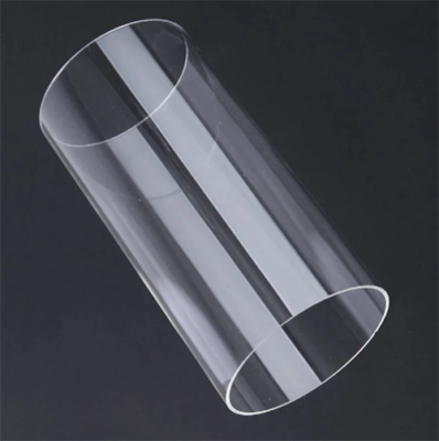 Tubo In Plexiglass Trasparente Da 1 Metro, Diametro 100/94 Mm, Prodotto In Italia, Alimentare, Lavorabile A Laser, Foratura, Incollaggio E Verniciatura