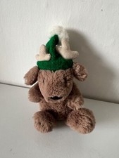 Jellycat Baby Tiny Pocket Size Poppet Reindeer Soft Toy Plush 4.5”