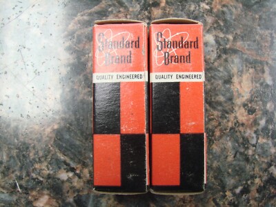 Vintage Standard Brand 6AW8 Electron Vacuum Tube NOS Original Package