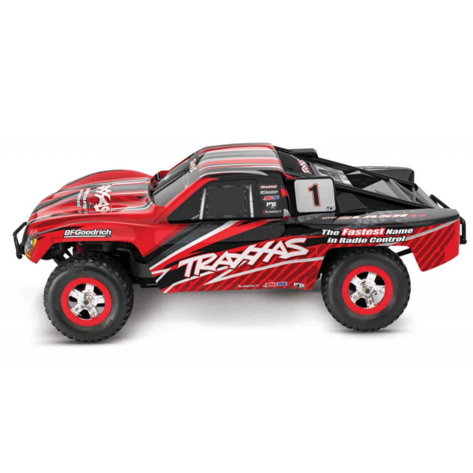 Traxxas Slash 1/16 4x4 Rosso Rtr USB C Caricatore 1200 Batteria Nimh 4WD - Immagine 2 di 4