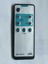 JVC RM-RK33 REMOTE CD CHANGER CONTROL JVC RM-RK33 REMOTE CONTROL OEM    