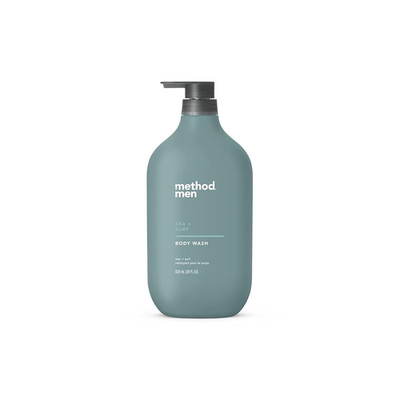 Method Men Body Wash, Sea and Surf Scent, Paraben and Phthalate Free, Quick-Lath