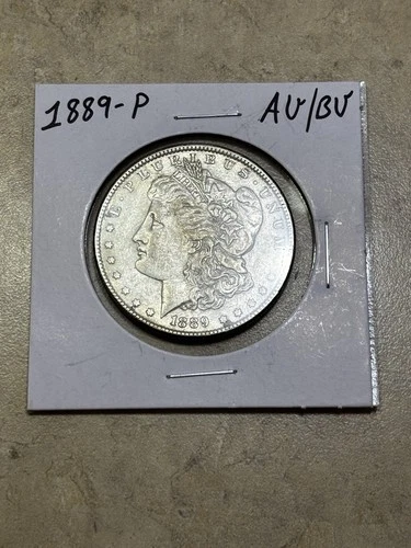 1889-P Morgan Dollar ☆ 90% Silver ☆ AU/BU Gem ☆