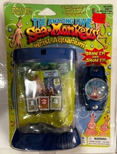 THE AMAZING LIVE Sea Monkeys Wrist Aquarium Big Time Toys 2007 RARE SEALED