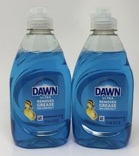 2 NEW Dawn Ultra Dishwashing Liquid 7.5 oz Bottles Original Scent Travel Size