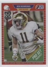 2021 Leaf Pro Set Metal Red Rainbow /100 Ben Skowronek #07 07ho