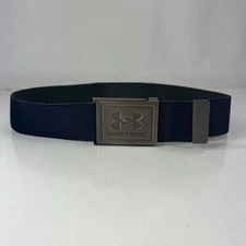 Under Armour Blue Reversible Golf Belt - Youth/Kids Size 24
