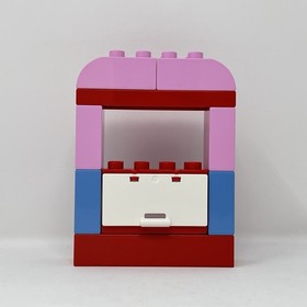 Lego Duplo 10587 Caf Set Figures Food Umbrella No Box or Instructions