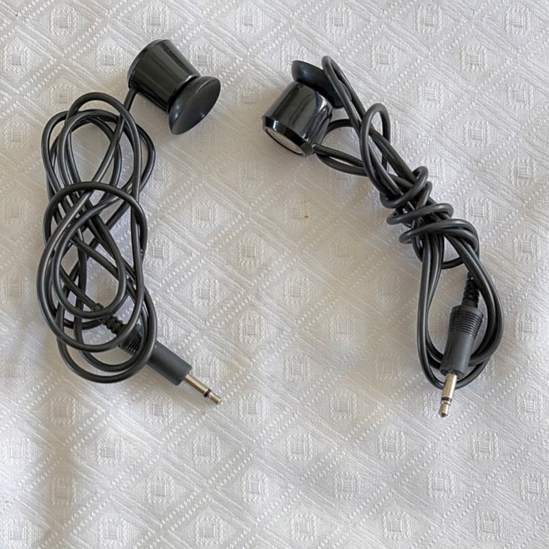  Audio Pickup Wires Recording Accessory  Taiwan Devices Set of 2