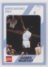 1989 Collegiate Collection/Coca-Cola North Carolina's Finest James Worthy 09i9