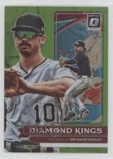 2022 Panini Donruss Optic Diamond Kings Lime Green Prizm Bryan Reynolds #25 0y59