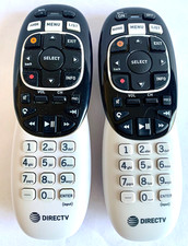 Lot of 2 DirecTV RC73 Genie Universal Remote Controls w/ Labels  Guide Tested
