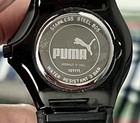 Puma Men's Silver face Sport Watch with Black Silicone Strap *Pre-owned — photo 2