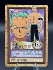 Roronoa Zoro C368 Carddass Hyper Battle Japanese One Piece Damaged