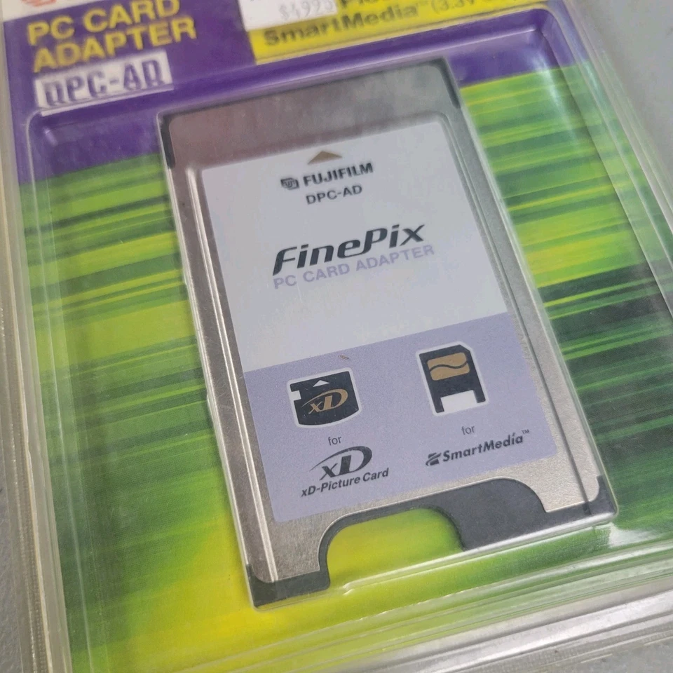 Fujifilm DCP - AD xD Picture Card/SmartMedia PCMCIA PC Card Adapter. SEALED. - Image 2 of 3