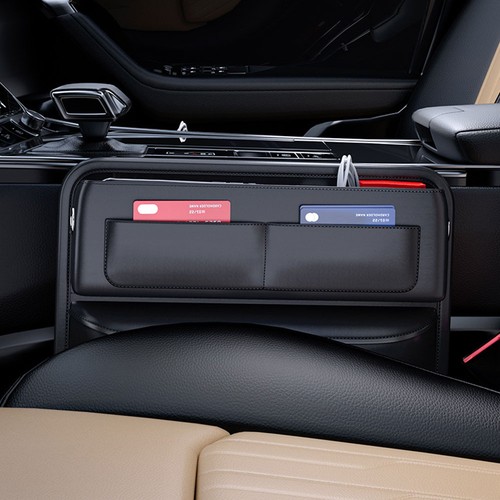 1× Car Interior Accessories Seat Gap Filler Phone Holder Organizer Storage Bag - Picture 5 of 12