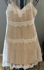 Vintage  Victoria s Secret  Light Cream Lace ...