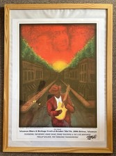21st Annual ARKANSAS BLUES & HERITAGE FESTIVAL Poster. 2006. 18x24 SIGNED!