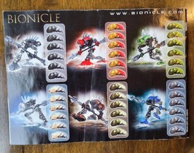 Bionicle Rahkshi Guurahk 8590 LEGO Case & Manual ONLY