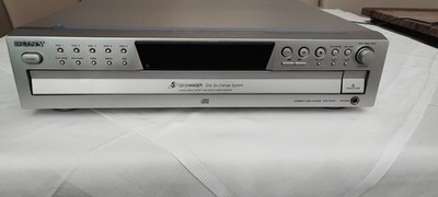 Sony CDP-CE375 CD-Player mit 5-fach-CD-Wechselsystem