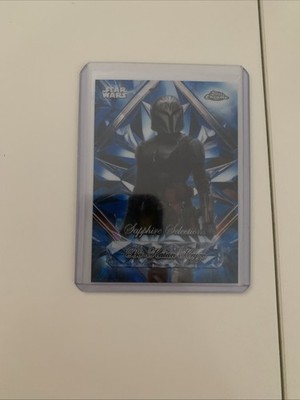 2025 Topps Chrome Sapphire Star Wars Bo-Katan Kryze Sapphire Selections SS2 - NM
