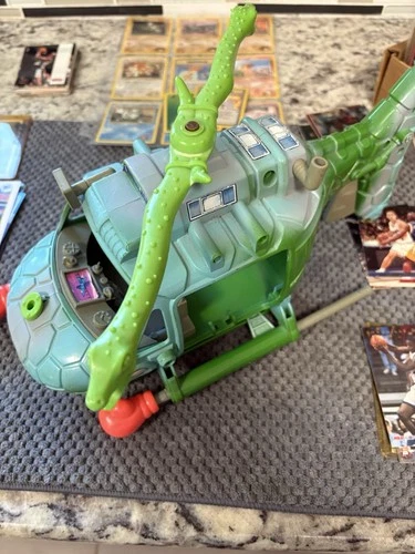 Vintage Playmates 1990 Ninja Turtles Copter Helicopter TMNT Vehicle - Incomplete