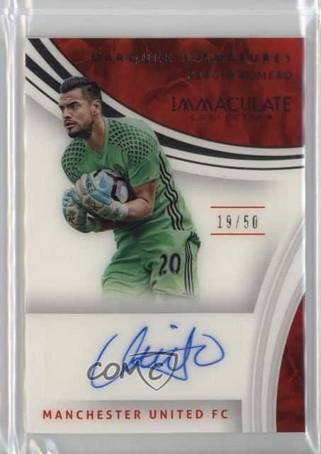 2017 Panini Immaculate Marquee Signatures 19/50 Sergio Romero #MS-SRO Auto s6t