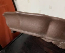 Japanese Bonsai pot TOKONAME SHIDEI Unglazed Round MOKKO shape Extra large D48ｃｍ