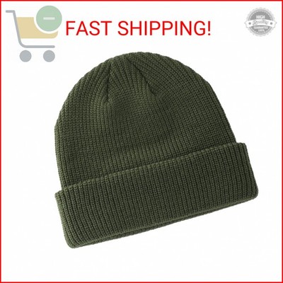 Connectyle Classic Men's Warm Winter Hats Acrylic Knit Cuff Beanie Cap Daily Bea