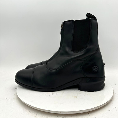 Ariat Devon Pro Men Size 11.5D Black Leather Front Zip  display picture 1