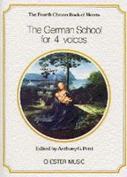 The Chester Book Of Motets Vol. 4 | The German School For 4 Voices | Petti
