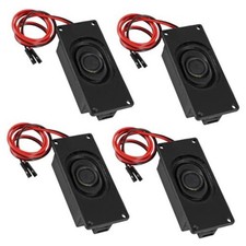 4pcs Mini Speaker 3W 8Ohm with Dupont Interface for Arduino Small 3Watt 8Ohm