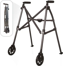 NEW Stander Space Saving Mobility Walker in Black Walnut 4200-BW + FREE S/H