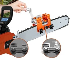 Chainsaw Chain Sharpening Jig Portable Hand CrankSharpener Tool Set
