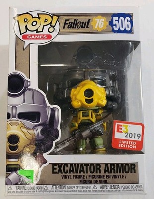 Funko Pop! Vinyl: Fallout - Excavator Armor - GameStop E3 (Exclusive) #506