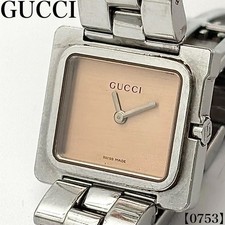 GUCCI 3600M Case Pink Beige Dial Quartz unisex Watch